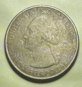 💥 2018 D Roosevelt Quarter Missing CLAD Layer both obverse and reverse ERROR - Picture 1 of 5