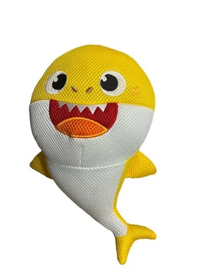 Pinkfong Baby Shark Plush Toy Yellow Mesh Cloth, 13-inch - Image 1 of 4