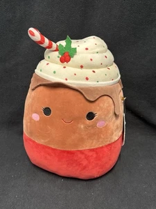 Rarissimo peluche 2022 Squishmallow 16” SIVI the Christmas Hot Cacao Squishmello - Foto 1 di 12