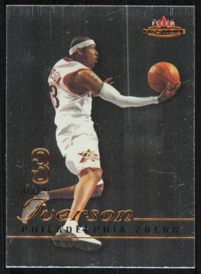 2003 FLEER MYSTIQUE ALLEN IVERSON 47 MINT BASKETBALL PHILADELPHIA 76ERS - Image 1 of 2