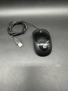 hp maus USB kabelgebunden Schwarz gebraucht Getestet AN3 - Bild 1 von 3