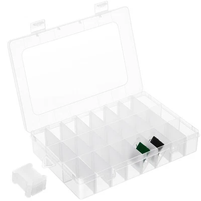  Embroidery Thread Holder Sewing Storage Box Winding Board Organizer - Image 1 of 4