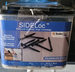 AZEK TimberTech SIDELoc versteckte Terrassenschrauben 2 3/8" - 316 EDELSTAHL -1750CT - Bild 1 von 1