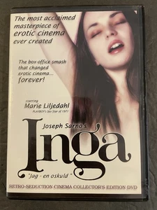 INGA DVD Joseph Sarno MARIE LILJEDAHL 1967 / 2001 Retro-Seduction Cinema UNCUT - Picture 1 of 3
