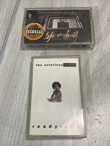 Ready to Die by The Notorious B.I.G. & Life After Death Cassette One Cassettes - Imagen 1 de 11