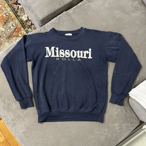 Vintage University Of Missouri S&T Rolla Sweatshirt Größe M - fleckig  - Bild 1 von 11