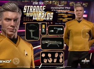 1/6 EXO-6 Star Trek Strange New Worlds Captain Christopher Pike 12" FIGURE ❶USA❶ - Afbeelding 1 van 6
