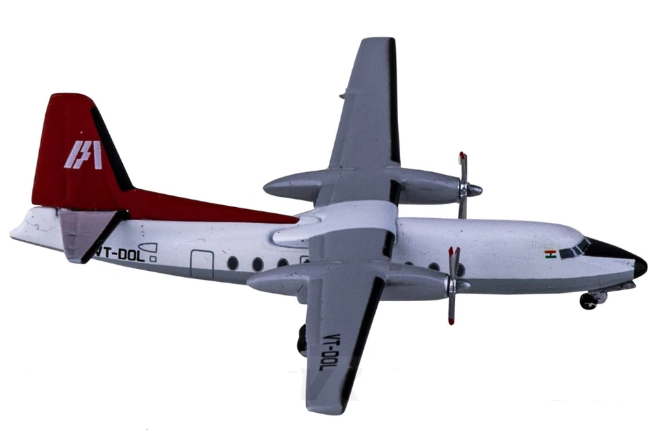 1:400 AeroClassics Indian Fokker F-27 Passenger Airplane Diecast Aircraft Model - Imagem 1 de 1