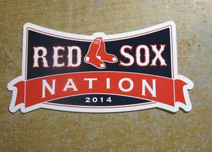 2014 Boston RED SOX NATION Sticker RARE !!! NEW !!!! - Picture 1 of 3