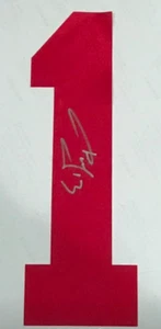 Pavel Datsyuk firmó Detroit Red Wings - Camiseta roja número 1 - w/COA - Imagen 1 de 1