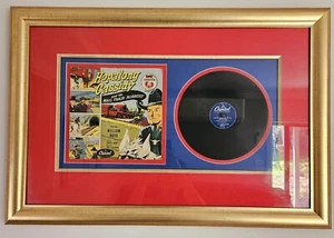 Vintage Hoppalong Cassidy & The Mail Train Robbery Framed Vinyl - Imagen 1 de 9
