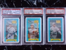 1972 Kellogg's 3-D Baseball All-Time Greats Complete Set (15) Babe Ruth/All PSA 