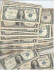 🔥Lot of 5 1935+1957 Silver Certificates Dollar $1 Bills Blue Seal VG-VF+