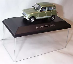 Renault 4 GTL 1985 Light Metallic Green Collectors Model New in Clear Case - Picture 1 of 2
