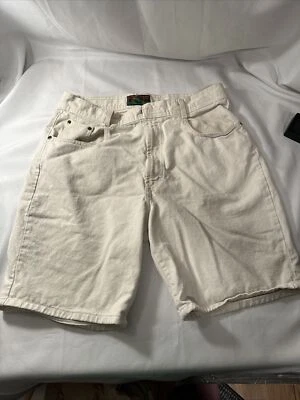 Vintage Structure Jean Co Jean Shorts Mens Size 36 White /ivory Made in USA 90's - Image 1 of 4