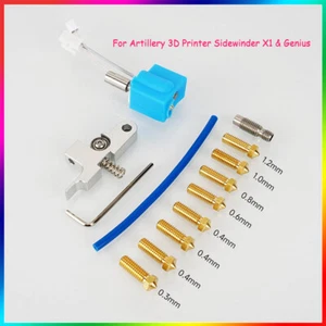 24V Nozzle Hotend Heated Kits For Artillery 3D Printer Sidewinder X1/X2 Genius - Afbeelding 1 van 13