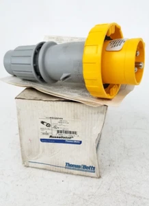RS320P4W Russellstoll Thomas & Betts 20A plug Pin & Sleeve - Picture 1 of 5