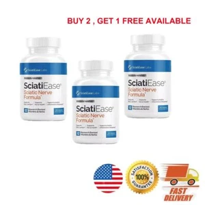 SciatiEase Sciatica integratore antidolorifico ai nervi 120 capsule - Foto 1 di 6