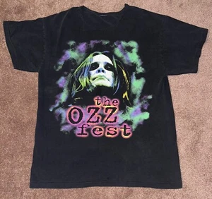 Vintage 1997 Ozzfest Ozzy Osbourne Tour Shirt Herren Größe Large einzelner Stich - Bild 1 von 7