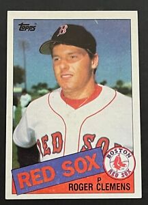 1985 Topps Roger Clemens #181 Rookie Card RC Boston Red Sox