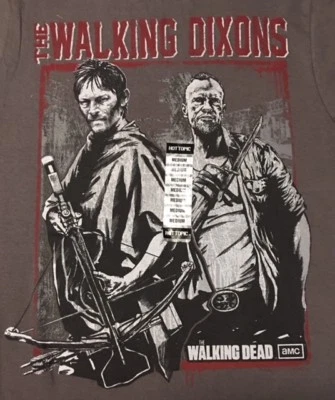 Nueva con etiquetas Camiseta Para Hombre Bay Island Talla M The Walking Dead Manga Corta Algodón Foto 1 de 4