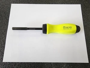 Snap-on Tools USA NEW HIGH VIZ & BLACK Ratcheting Screwdriver w/Bits SSDMR4B - Picture 1 of 10