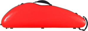 USA Fiberglass violin case SafeFlight 4/4 M-case Red - Picture 1 of 12