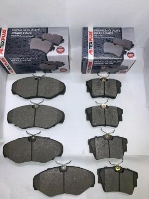 Pastillas de freno delanteras y traseras se adaptan a Vauxhall Vivaro, Renault Traffic + Primaster 01-14 Foto 1 de 2