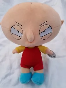 STEWIE IN OVERALLS 11" Plush Family Guy Stuffed Toy MINT NWT - Picture 1 of 2