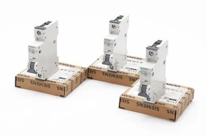 3x Siemens 5SY4110-7 MCB C10 ~230/400V Leitungsschutzschalter -unused/OVP- - Bild 1 von 6