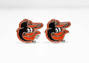 Baltimore Orioles Cufflinks MLB Baseball - Picture 1 of 7