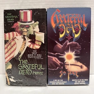 Grateful Dead: VHS Lot So Far & Movie; Music And Animation Jerry Garcia Live - Bild 1 von 8