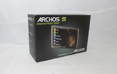 Boxed Archos 5 120 GB Media Tablet Wi-Fi 4.8-in Touch Screen (501123) - Image 1 of 2