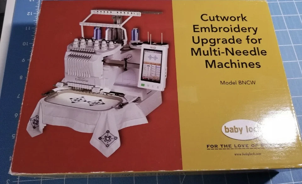 Baby Lock Cutwork Embroidery Upgrade for Multi-needle Machines