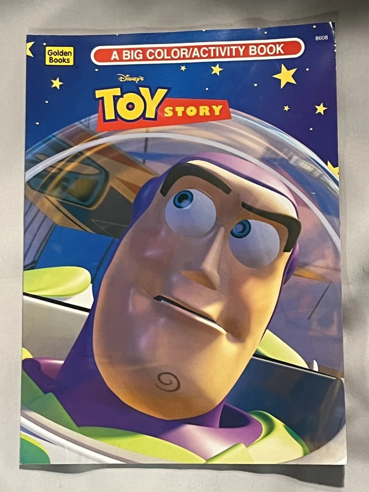 Libro de actividades para colorear Toy Story de Disney libros dorados nuevo Foto 1 de 3