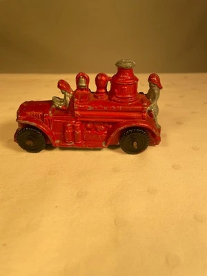Pintura original Barclay Firetruck Foto 1 de 4