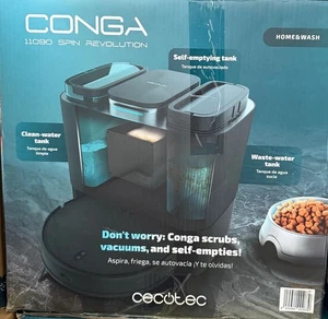 Cecotec Conga 11090 Spin Revolution Home & Wash, robot aspirador con estación - Imagen 1 de 1