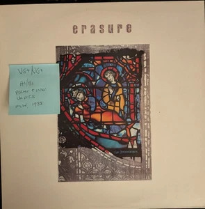 Erasure The Innocents Vinyl Record VG+/VG+ STUMM55 1983 Poster - Picture 1 of 2