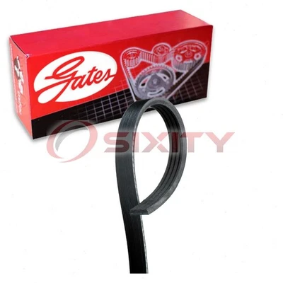 Gates Micro-V Power Steering AC Serpentine Belt for 2001-2002 Kia Rio 1.5L ot - Image 1 of 4