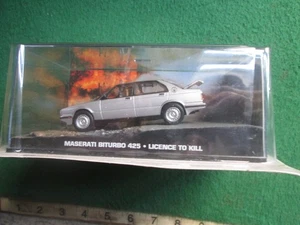 MASERATI BITURBO 425 LICENCE TO KILL (JAMES BOND CAR COLLECTION) LOT Y91 NEW - Picture 1 of 1