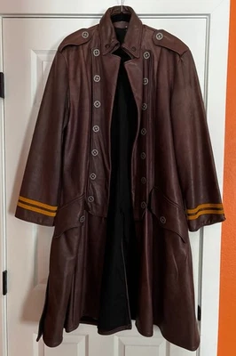 Brown Leather Coat * Steampunk * Fallout * Pirate * Rustic * Post-Apocalyptic - Image 1 of 4