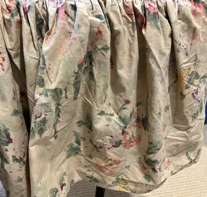 RALPH LAUREN KING BED SKIRT 15"drop "Francesca" Chic Country Farmhouse - Flaw - Bild 1 von 8