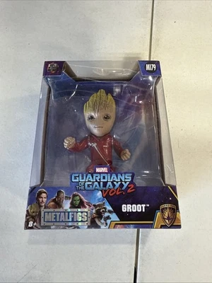 Marvel Guardians of the Galaxy Vol.  2 Groot METALFIGS Jada  M179 Figure H73 - Image 1 of 2