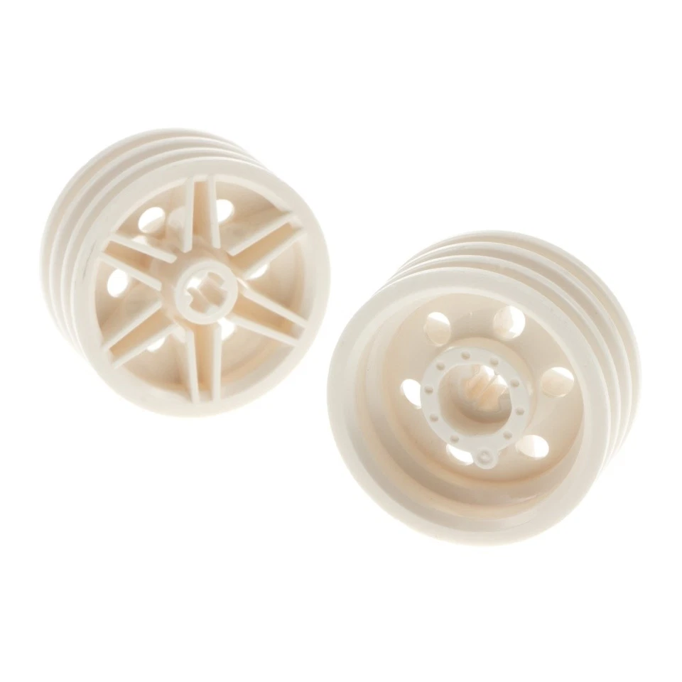 2x Lego Technic Rim 30x14 White with Axle Hole Car Vehicle 4539270 56904 - Image 1 of 1