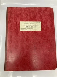 Baldwin Organ CT-100 CT-100A CT-100D Service Repair Technical Manual Schematics - Picture 1 of 13