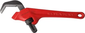 9-1/2-Inch Hex Offset Wrench, Model E-110 Hex Pipe Wrench,1-1/8" - 2 5/8" Capaci - Picture 1 of 5