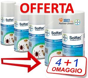 Bayer SOLFAC Automatic Forte → 150 ml Pz 1 // 4+1 omaggio Insetticida / Etomatic