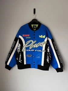 +44 Chaqueta Lewis Hamilton Crew Austin Race - Talla XL - Azul - NUEVA - Imagen 1 de 10