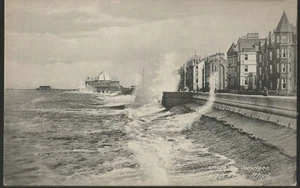 POSTAL MAREA ALTA RHYL DENBIGSHIRE C1912 - Imagen 1 de 2