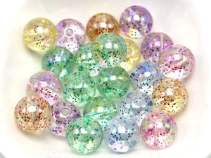 Craft DIY Mixed Pastel Color Acrylic Round Pony Beads 6mm-12mm Kids Craft Kandi - Picture 1 of 8